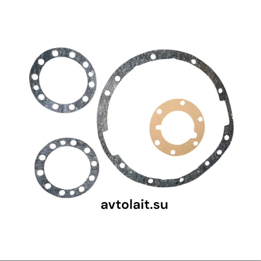 Комплект прокладок ГАЗ-53 моста заднего (4шт.) паронит
