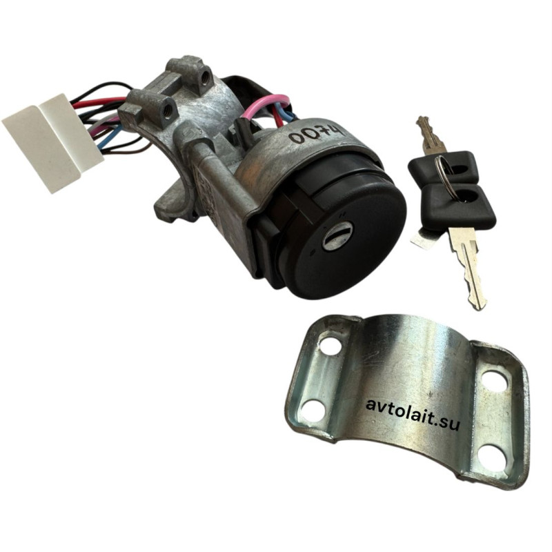 Замок зажигания УРАЛ Н/О с блок. повторн. включения стартера 8 контактов