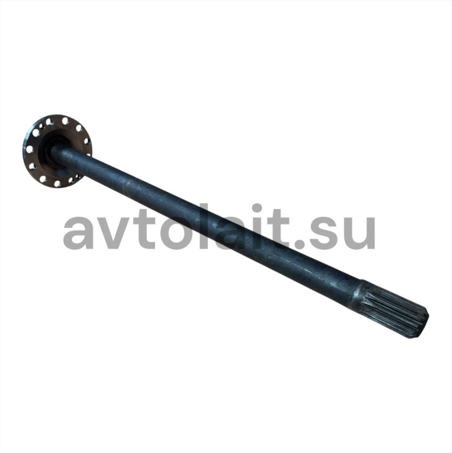 Полуось короткая правая заднего моста КамАЗ 16 шлиц.