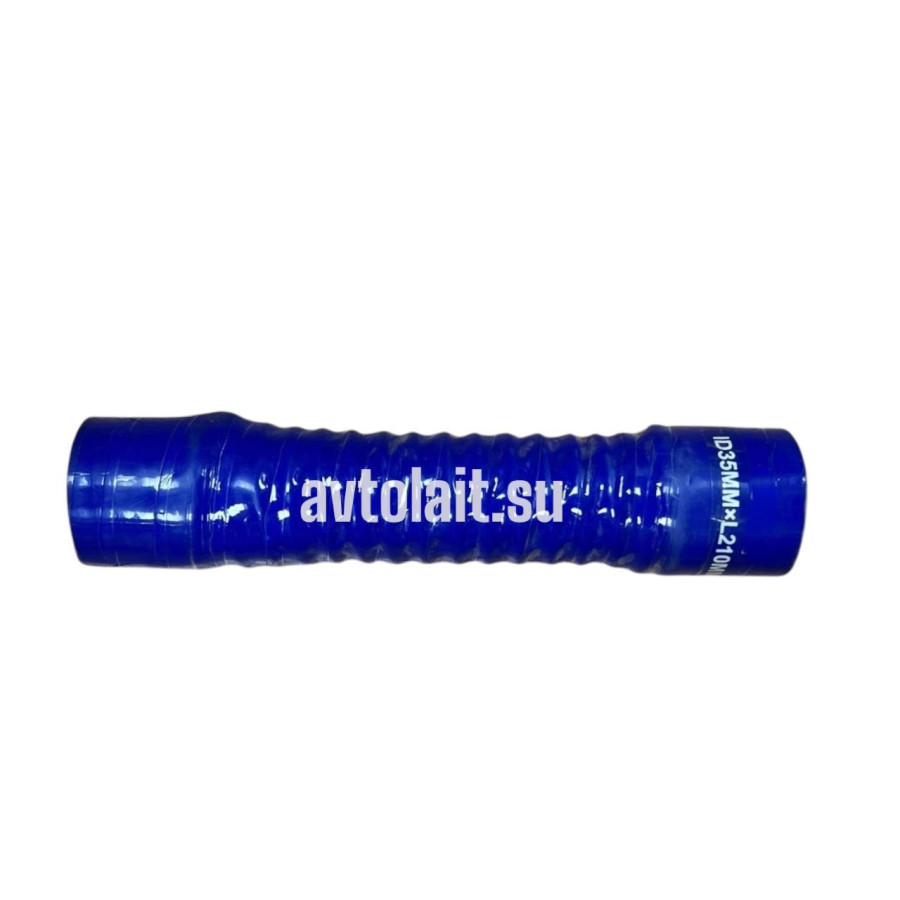 Патрубок силиконовый гофрированный 35*210
