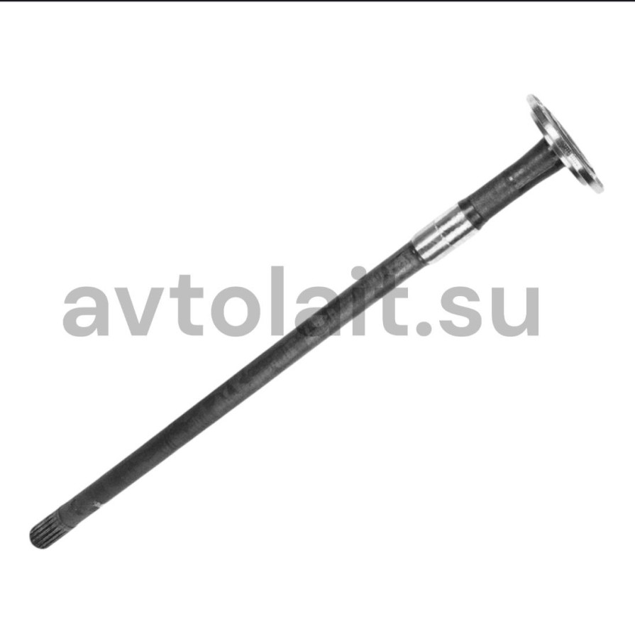 Полуось задняя левая длинная 16 шлицов КАМАЗ 4310