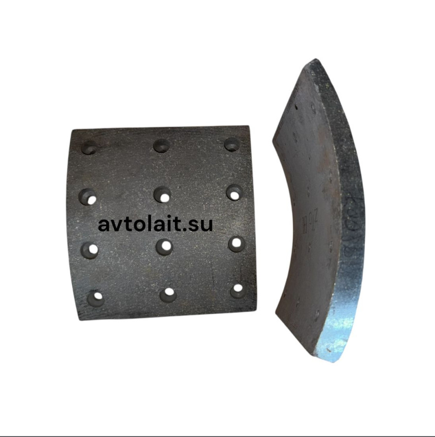 Накладка тормозная сверленная расточенная К-з евро