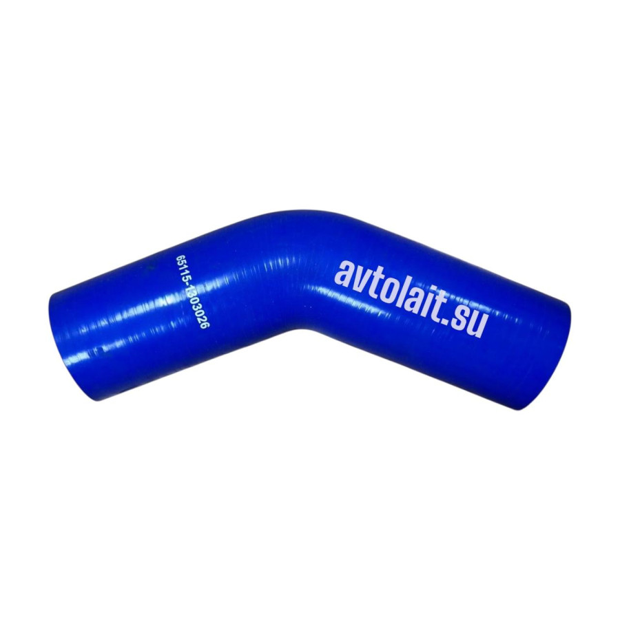 Патрубок КАМАЗ радиатора нижний (d=60) силикон