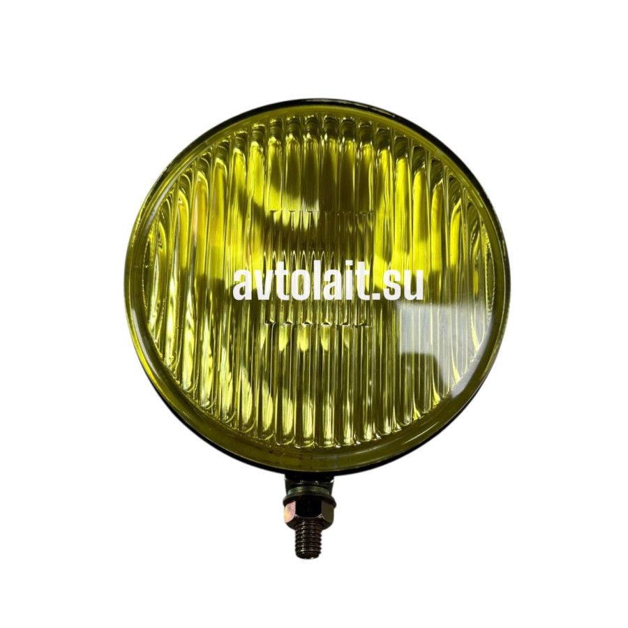 Фара противотуманная желтая 12V круглая
