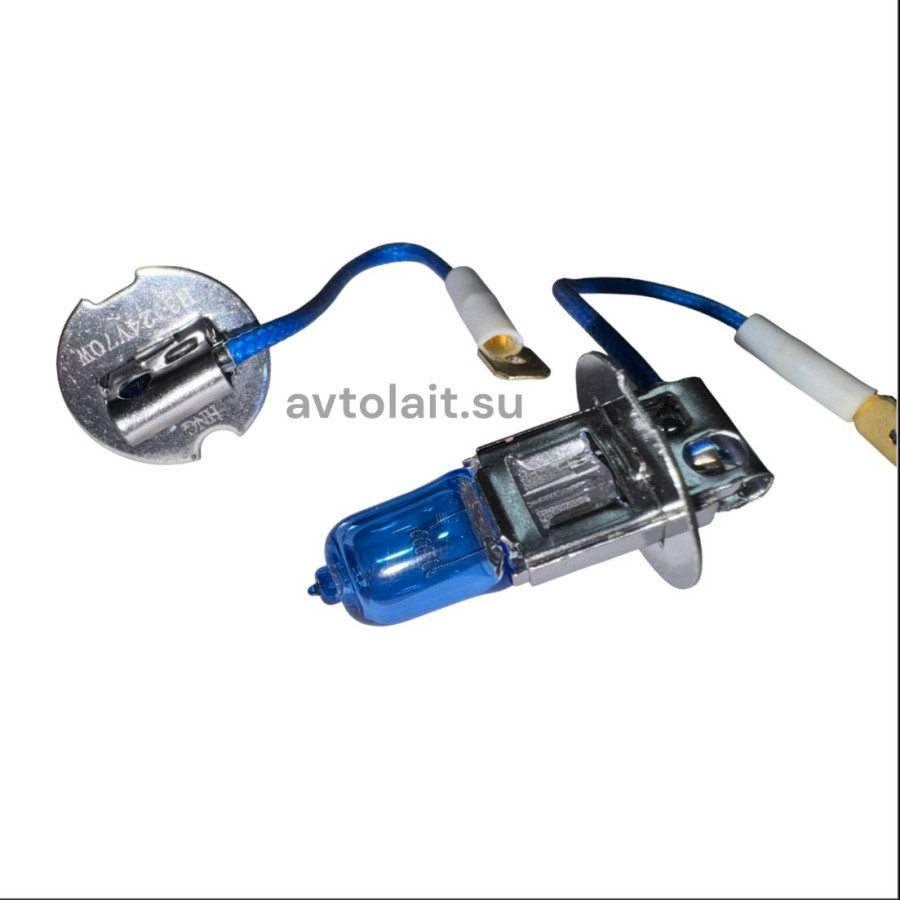 Лампа автом. 24V H3 70W PK22s