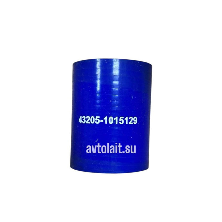 Патрубок УРАЛ радиатора нижний силикон