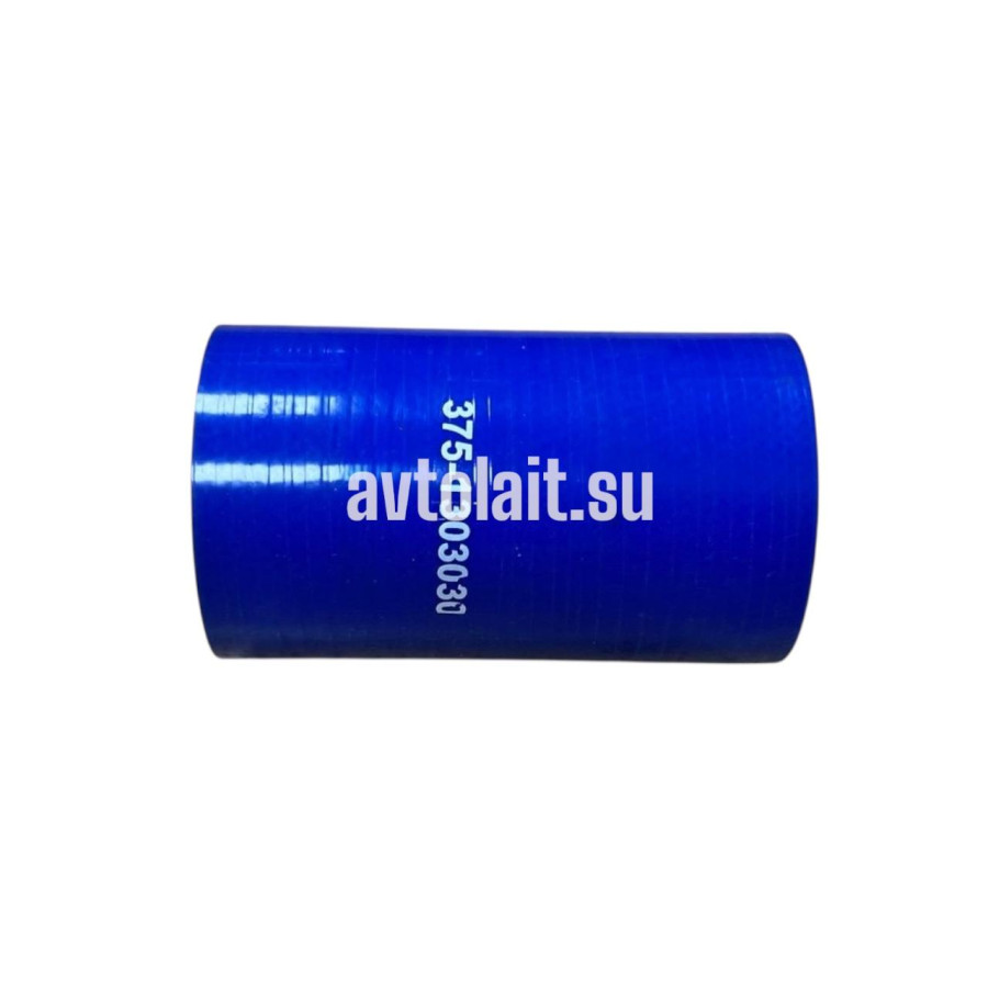 Патрубок УРАЛ радиатора подводящий нижний 50*100 силикон