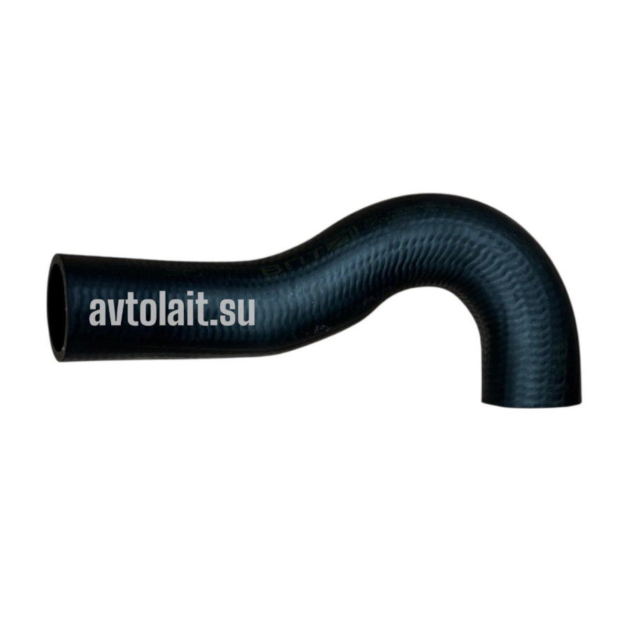 Патрубок Газ -3308, 3309 радиатора подводящий верхний (резина)
