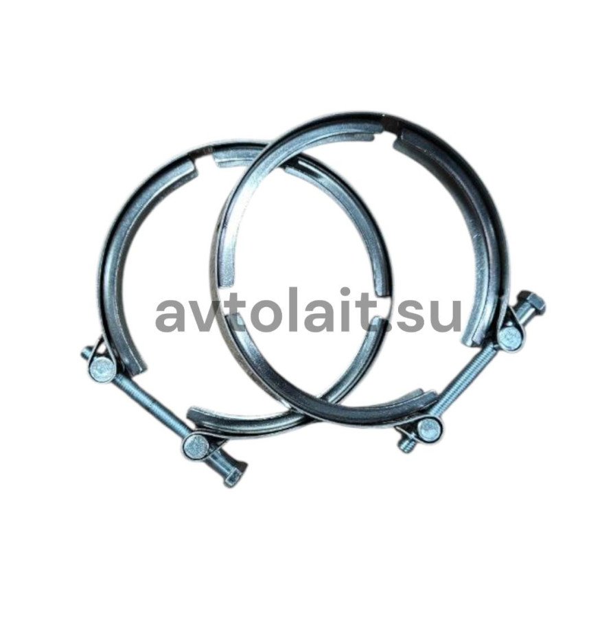 Хомут ленточный а/м КАМАЗ V-образный (152мм) на турбокомпрессор